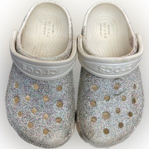 Children’s Glitter Crocs - Size 9